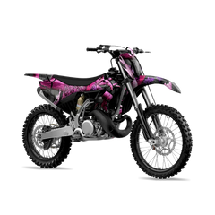 Nature Pink Lifeless Woods Dirt Bike Wraps