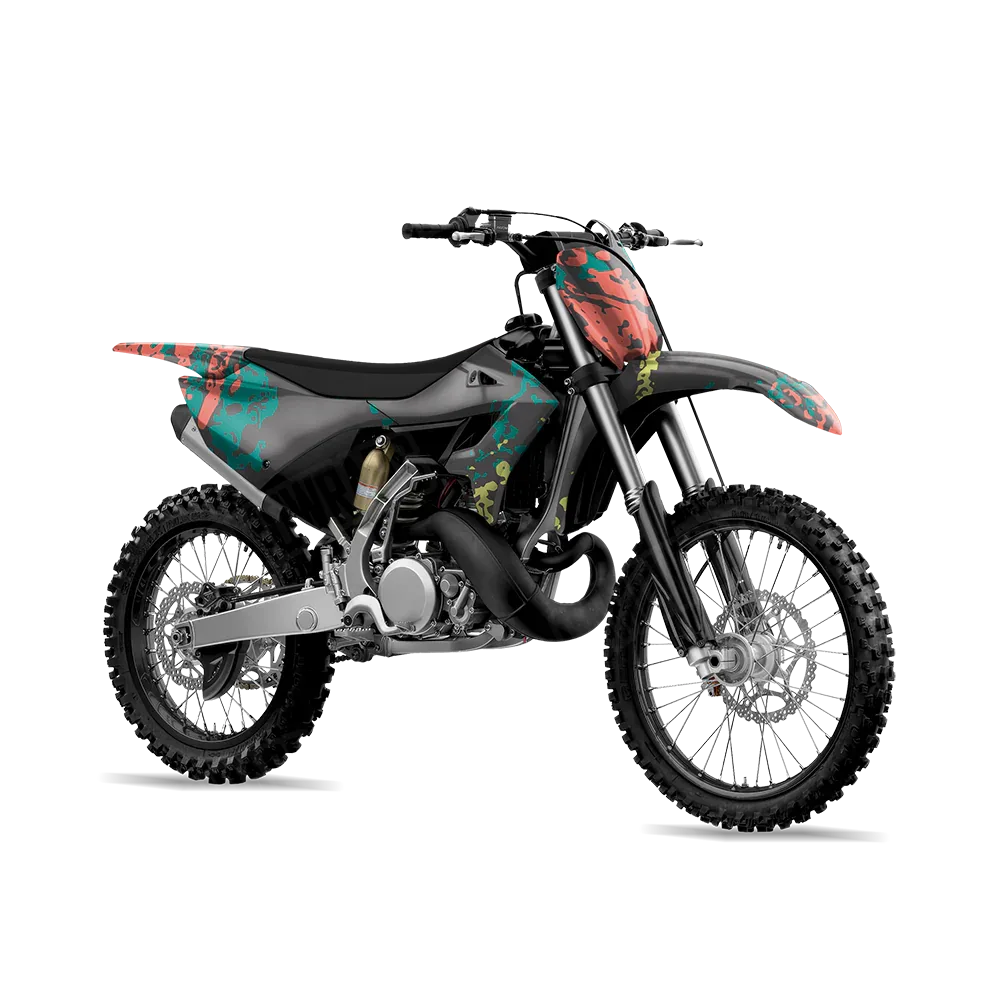 Pasted Fiesta Dirt Bike Wraps