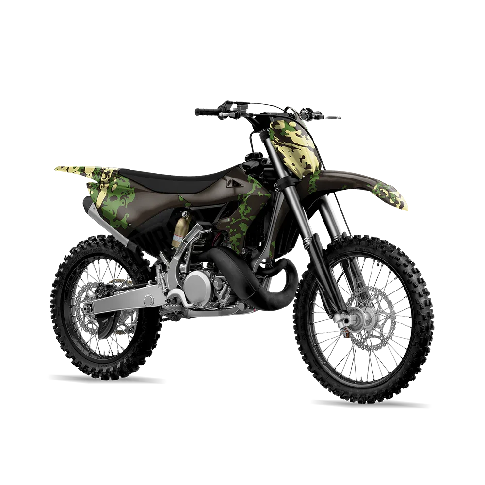 Pasted Jungle Dirt Bike Wraps