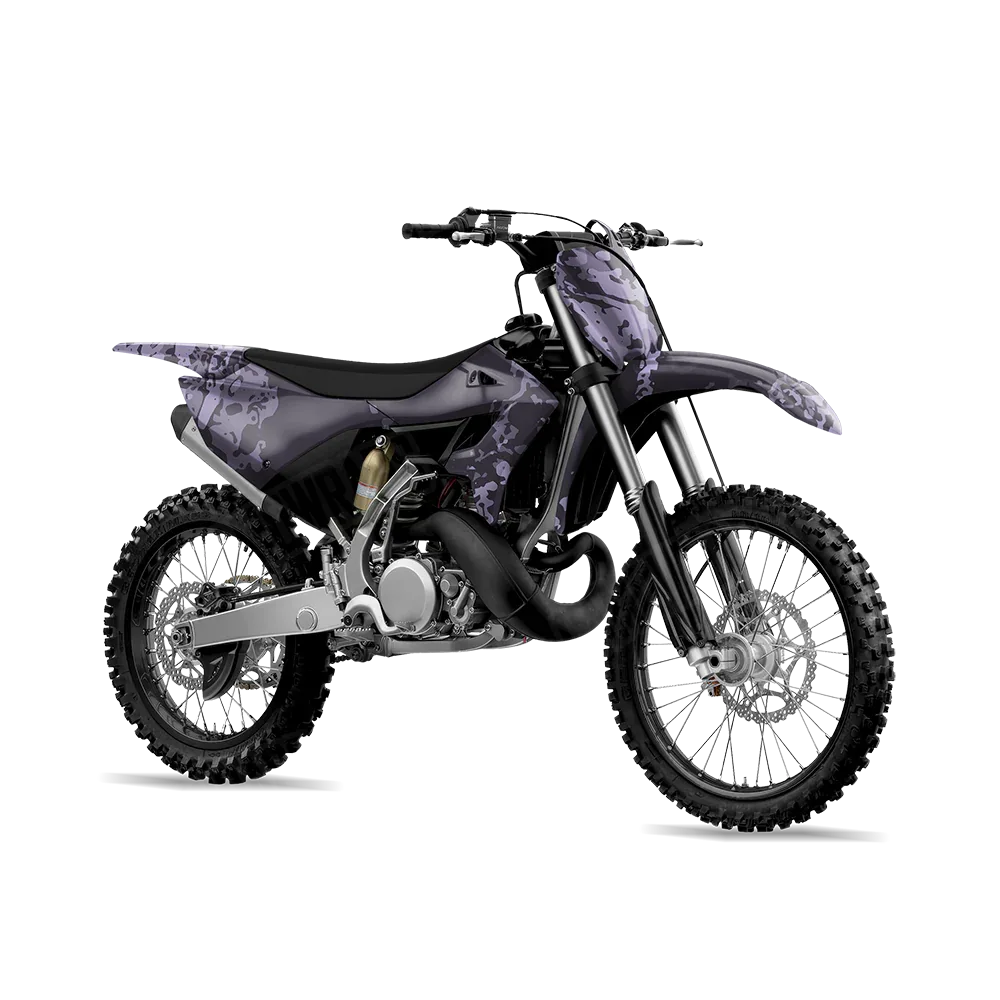 Pasted Lilac Dirt Bike Wraps