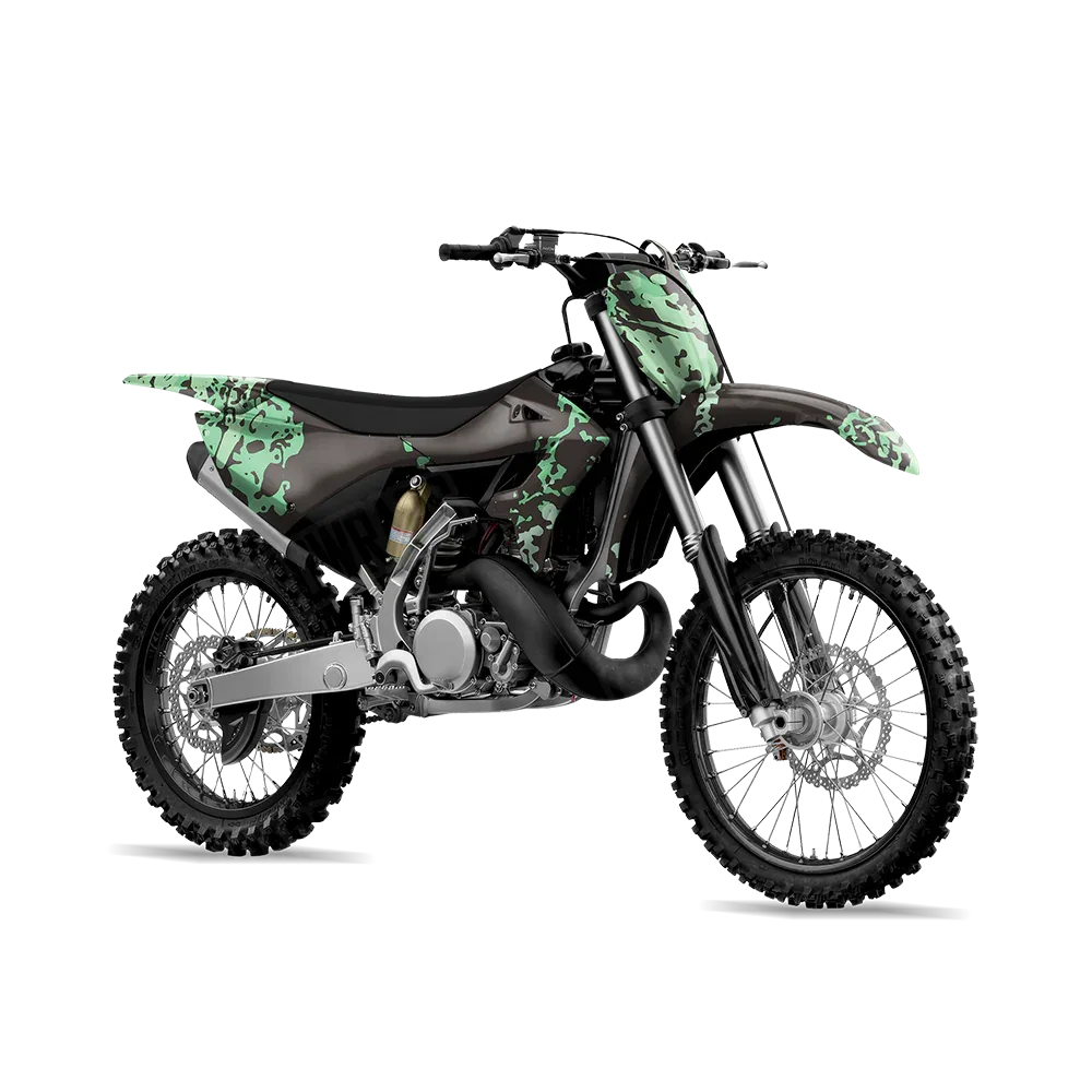Pasted Mint Chocolate Chip Dirt Bike Wraps