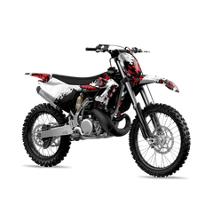 Prym1 Boulder Black Red White Dirt Bike Wraps