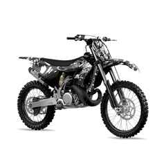 Prym1 Camo Black Ice Dirt Bike Wraps