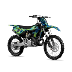 Prym1 Camo Blue Tang Dirt Bike Wraps
