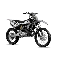 Prym1 Camo Silver Mist Dirt Bike Wraps