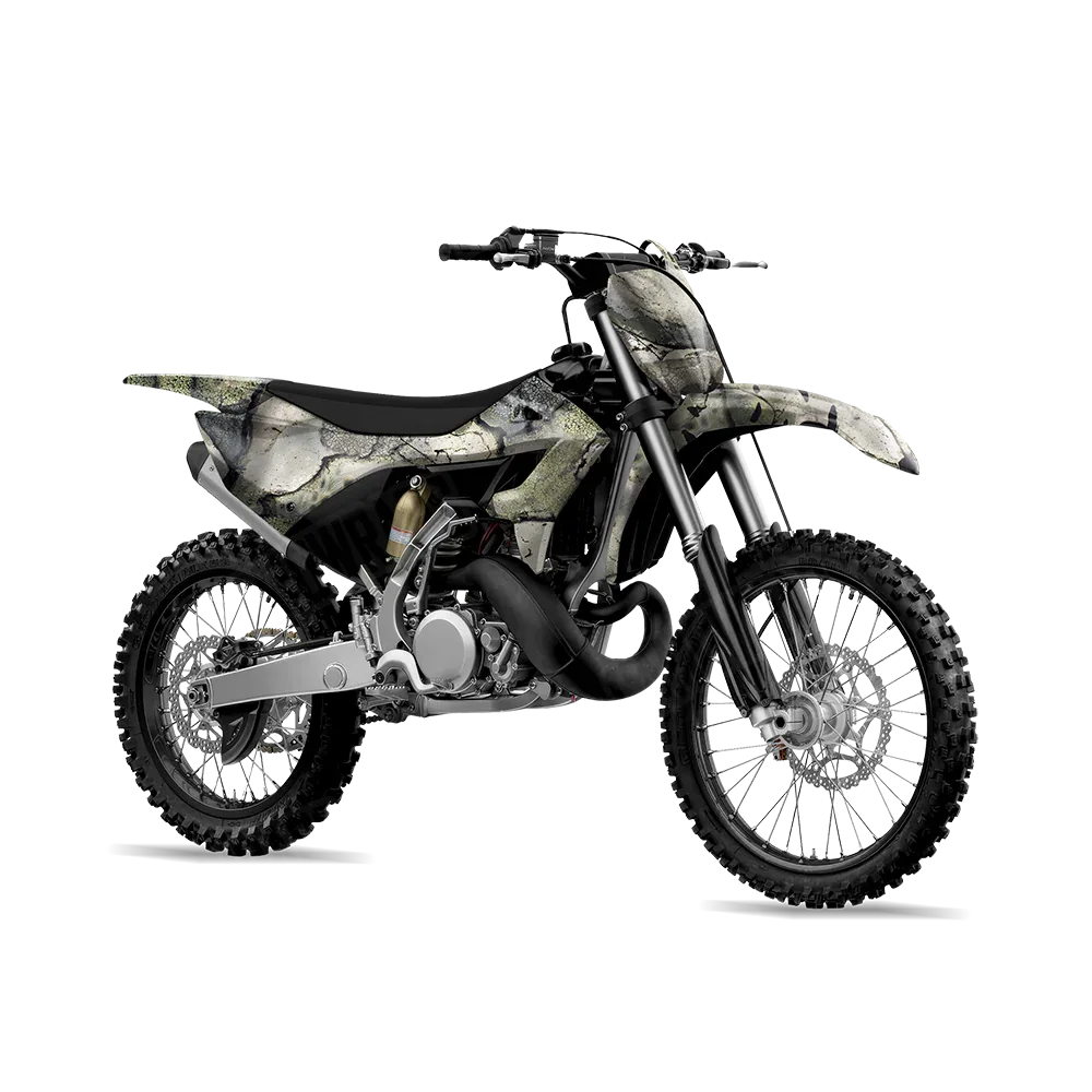 Prym1 Stream Gray Dirt Bike Wraps