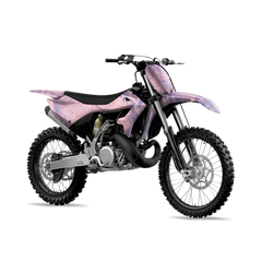 Realtree WAV3 Purple Rose Dirt Bike Wraps