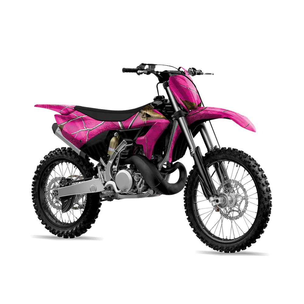 Realtree XTRA Colors Magenta Dirt Bike Wraps