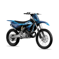 Realtree XTREME Dark Blue Dirt Bike Wraps