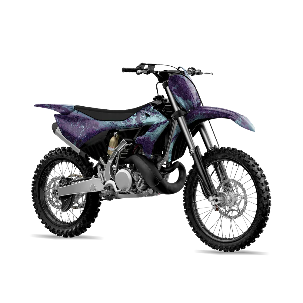 Realtree XTREME Frozen Grape Dirt Bike Wraps