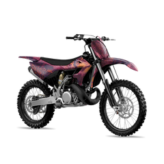 Realtree XTREME Gothic Grape Dirt Bike Wraps