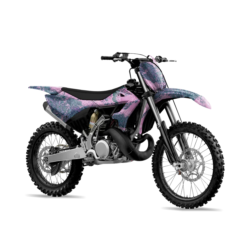 Realtree XTREME Lavender Haze Dirt Bike Wraps