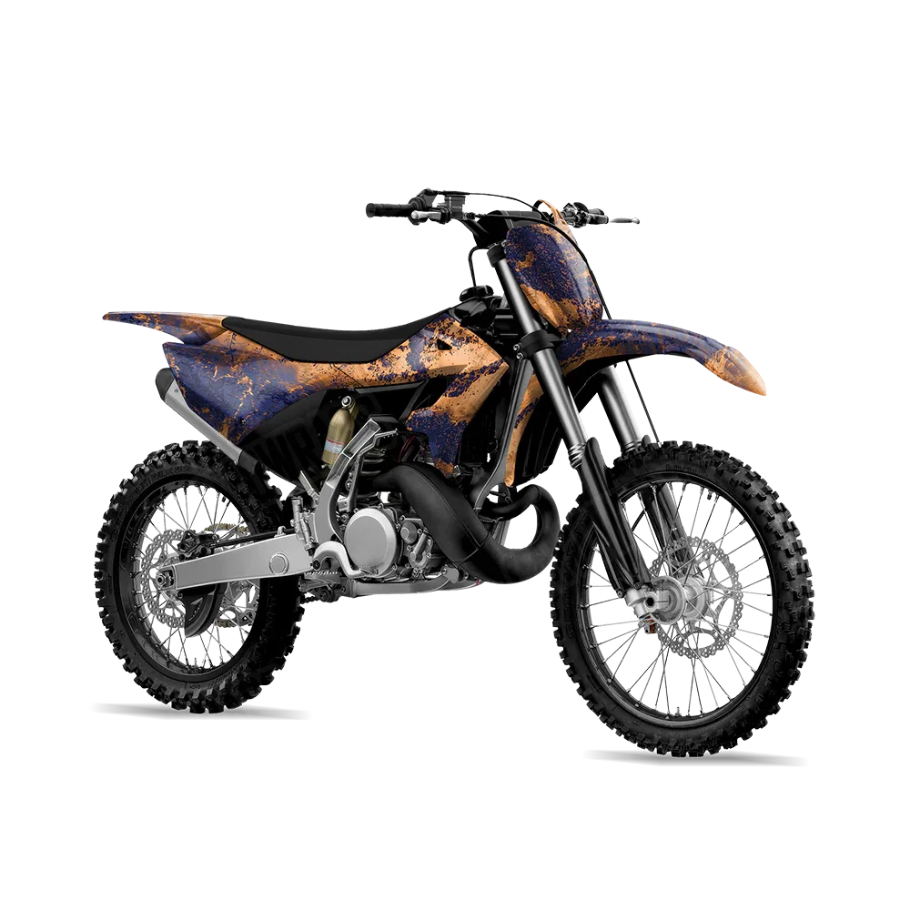 Realtree XTREME Spiced Navy Dirt Bike Wraps