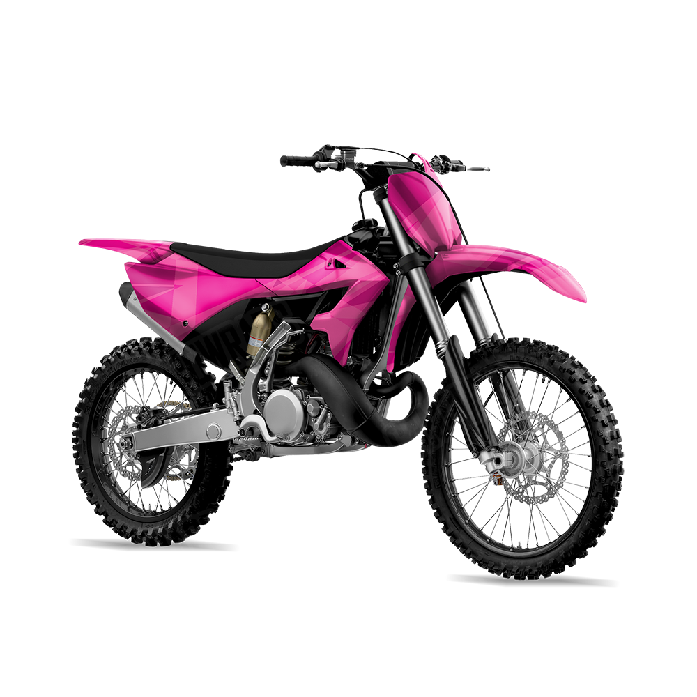 Sharp Elite Magenta Dirt Bike Wraps