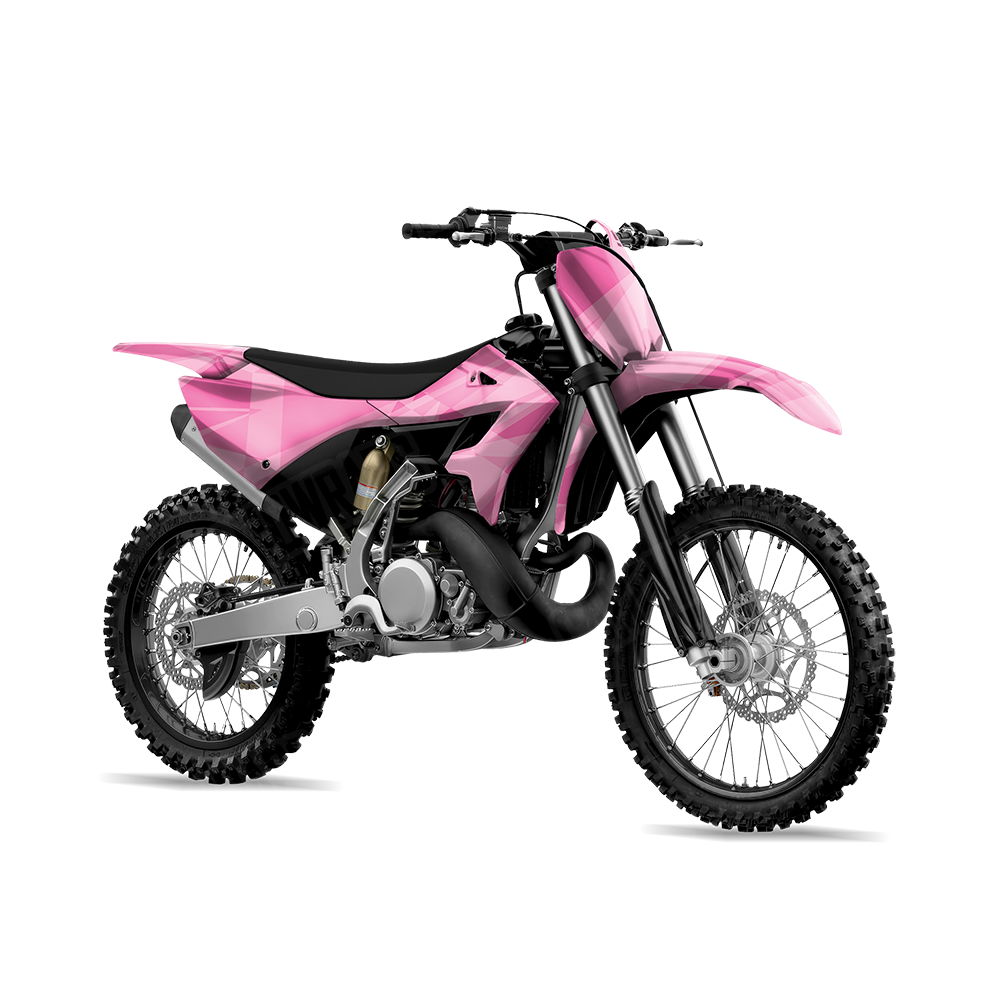 Sharp Elite Pink Dirt Bike Wraps