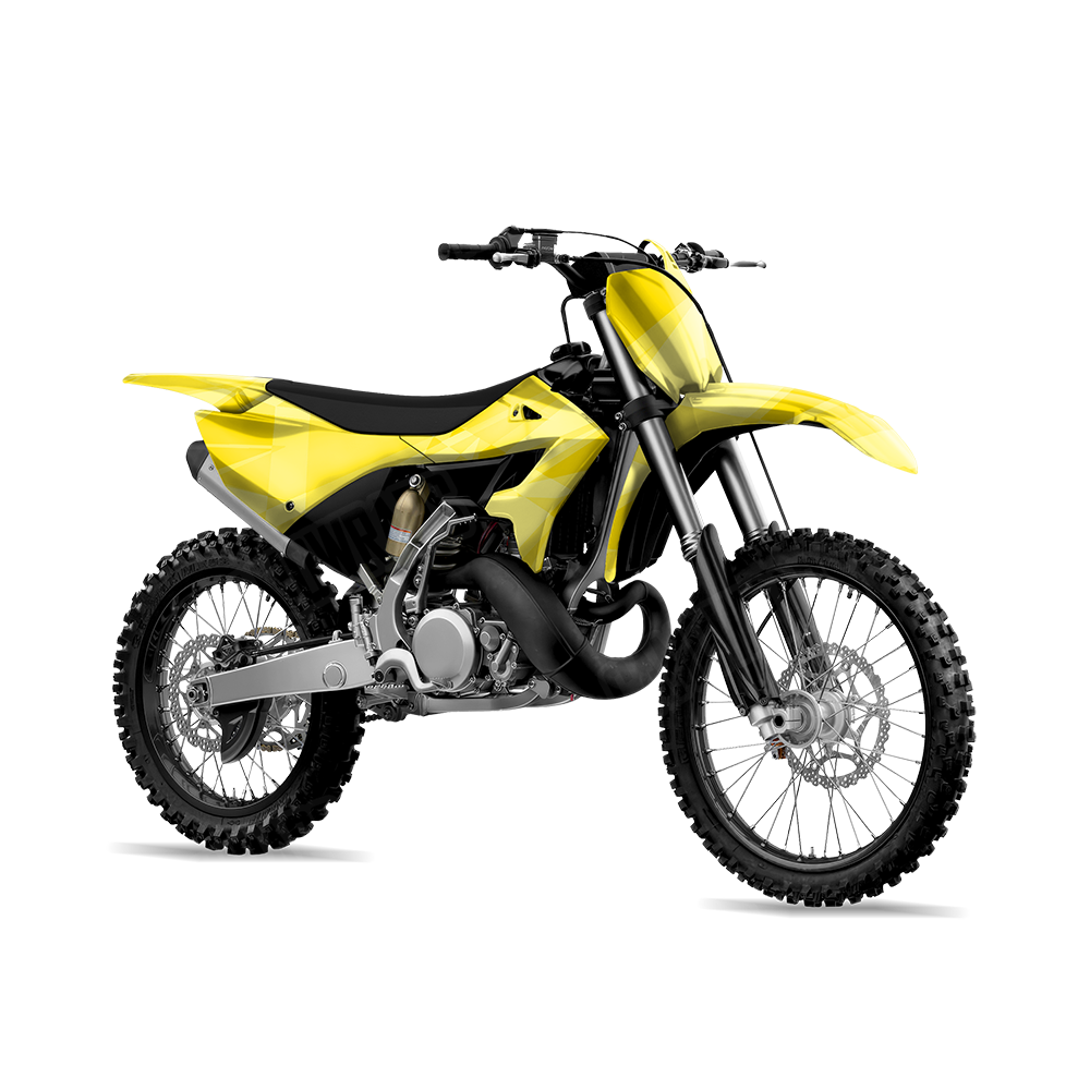 Sharp Elite Yellow Dirt Bike Wraps