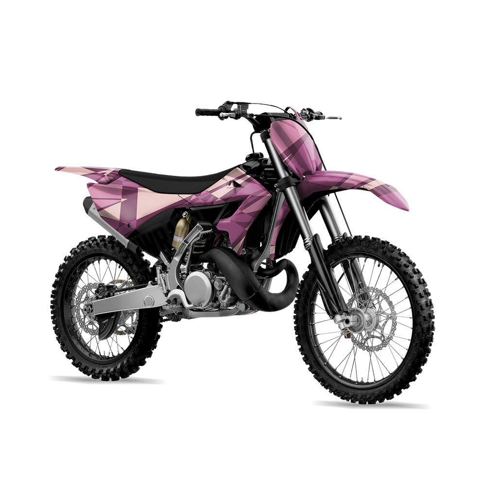 Sharp Floral Dirt Bike Wraps