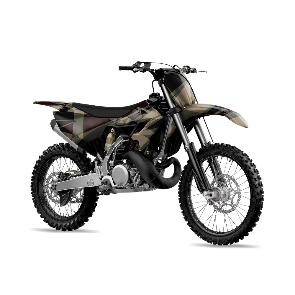 Sharp Militant Blood Dirt Bike Wraps