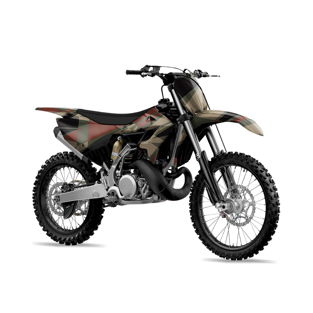 Sharp Militant Copper Dirt Bike Wraps
