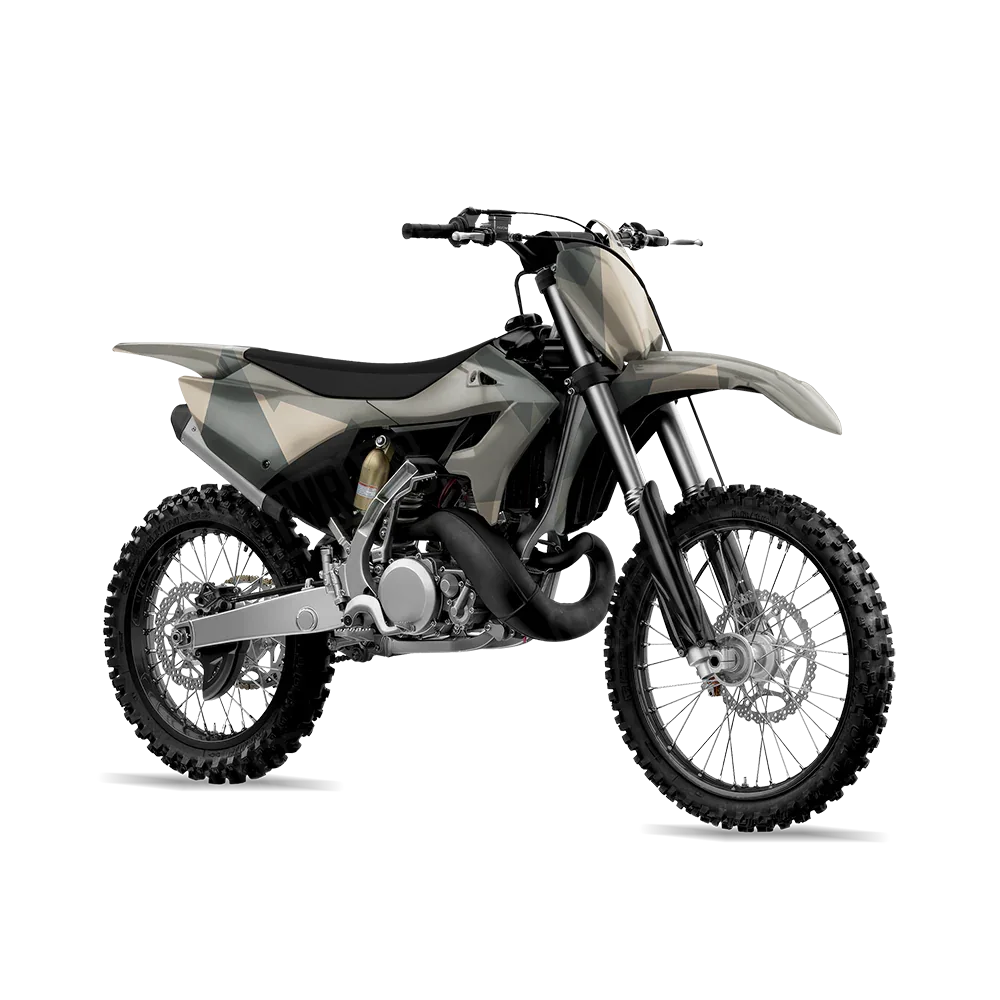 Shattered Army Dirt Bike Wraps