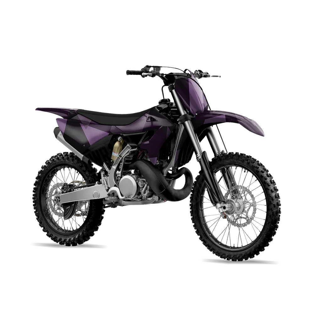 Shattered Darkwing Dirt Bike Wraps