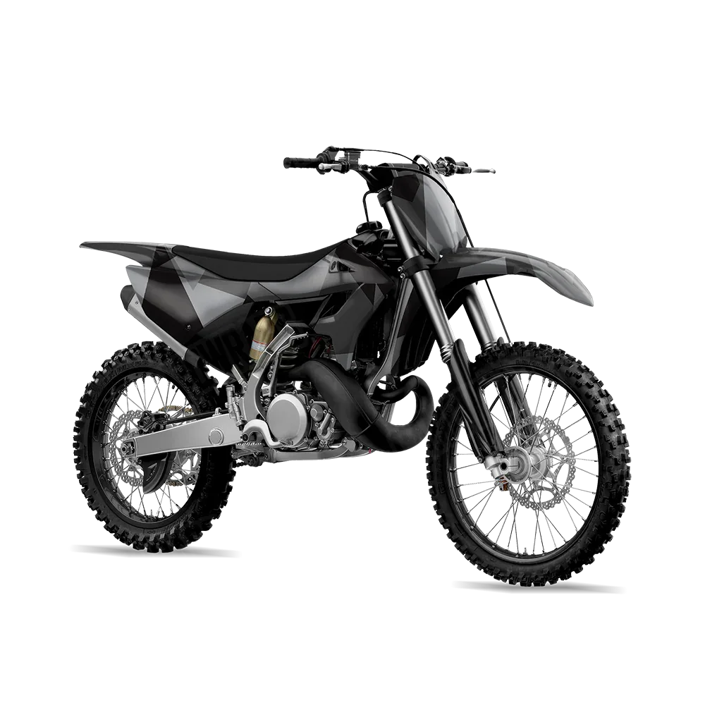 Shattered Midnight Dirt Bike Wraps