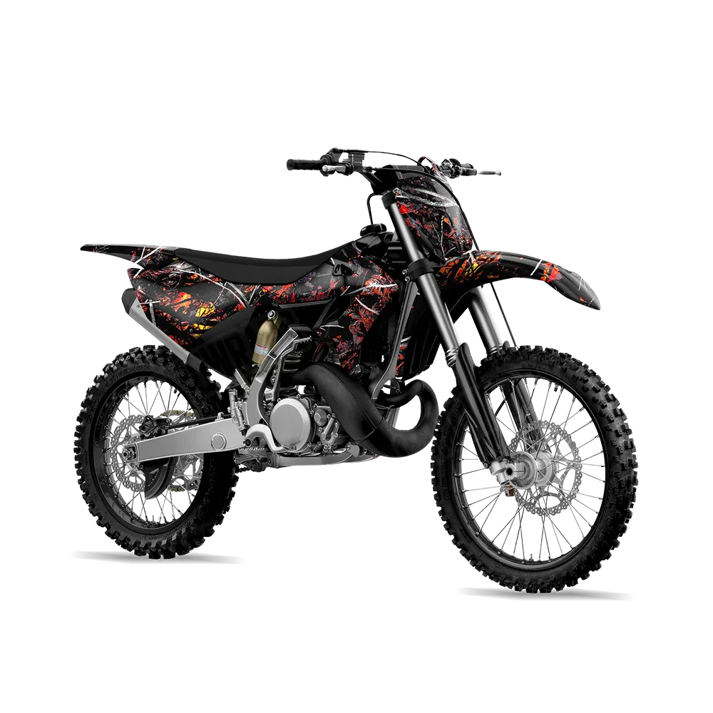 Sirphis Wildfire Dirt Bike Wraps