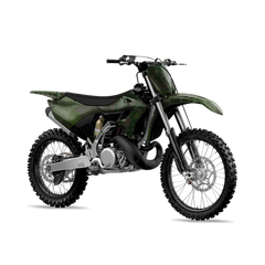 Tire Splatter Army Dark Green Dirt Bike Wraps