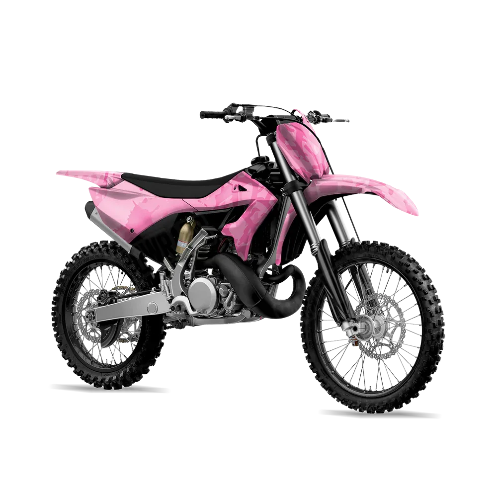 Tire Splatter Elite Pink Dirt Bike Wraps