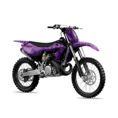 Tire Splatter Elite Purple Dirt Bike Wraps