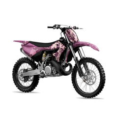 Tire Splatter Floral Dirt Bike Wraps