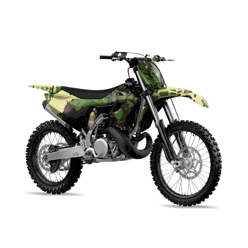 Tire Splatter Jungle Dirt Bike Wraps