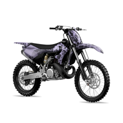 Tire Splatter Lilac Dirt Bike Wraps