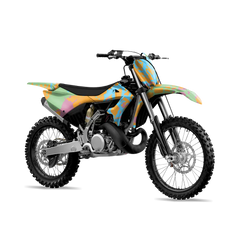 Tire Splatter Sherbert Dirt Bike Wraps