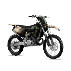 Tire Splatter Woodland Dirt Bike Wraps