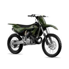 Treetop Army Dark Green Dirt Bike Wraps