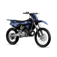 Treetop Blue Midnight Dirt Bike Wraps