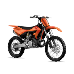 Treetop Elite Orange Dirt Bike Wraps