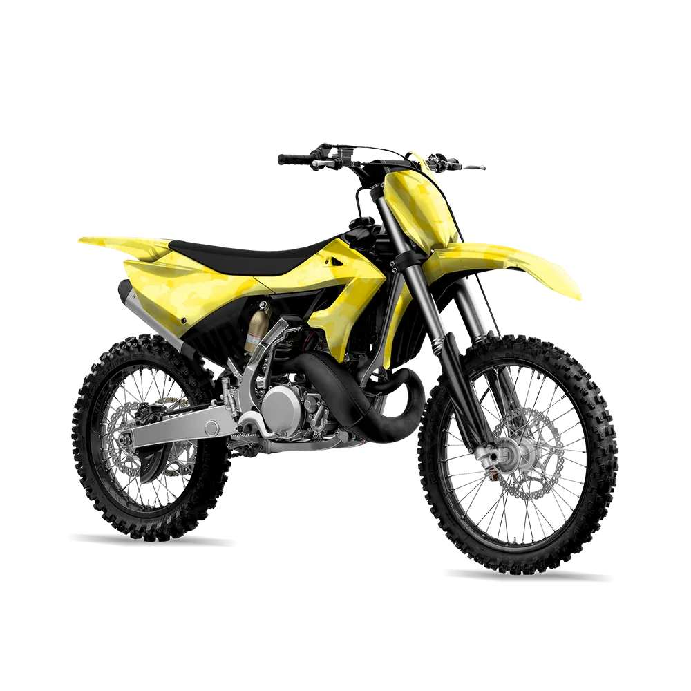 Treetop Elite Yellow Dirt Bike Wraps