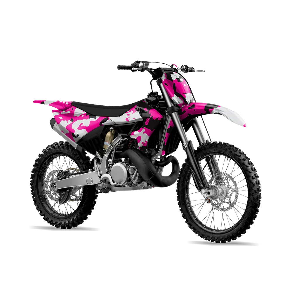 Treetop Magenta Tiger Dirt Bike Wraps