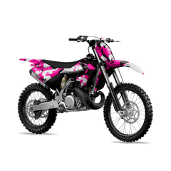 Treetop Magenta Tiger Dirt Bike Wraps