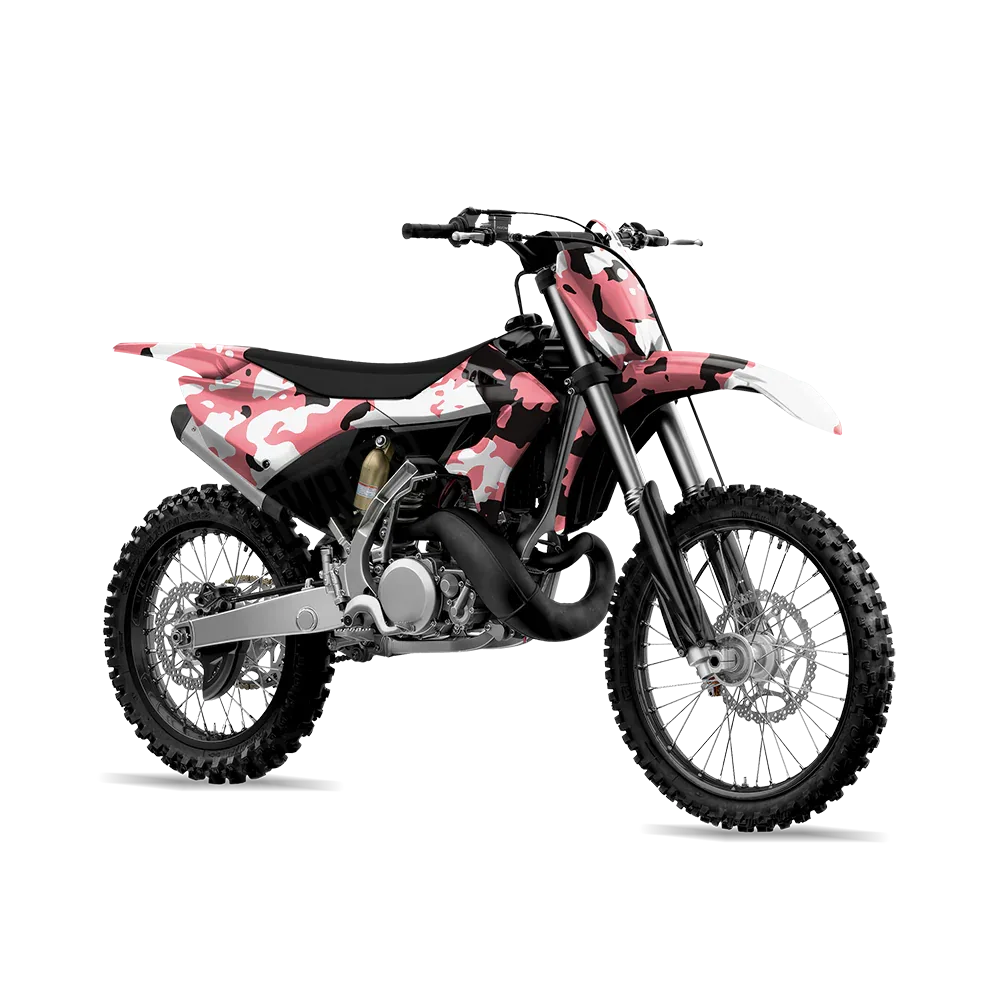 Treetop Pink Dirt Bike Wraps