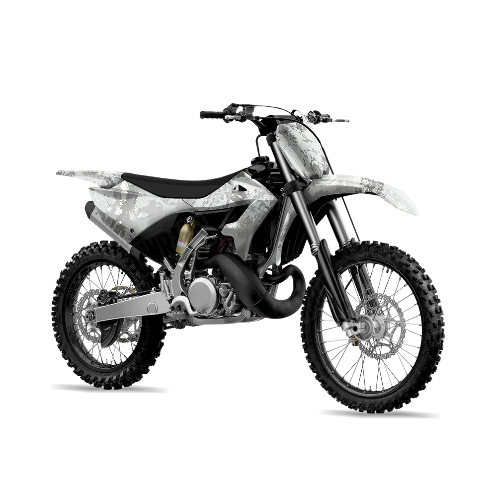 Veil Stoke Whiteout Dirt Bike Wraps