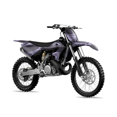 Vietnam Tiger Stripe Lilac Dirt Bike Wraps