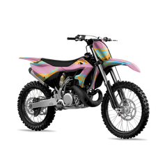 Vietnam Tiger Stripe Sherbert Dirt Bike Wraps