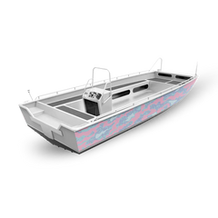 Compound Cotton Candy Fishing Boat Wraps