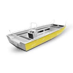 Compound Elite Yellow Fishing Boat Wraps