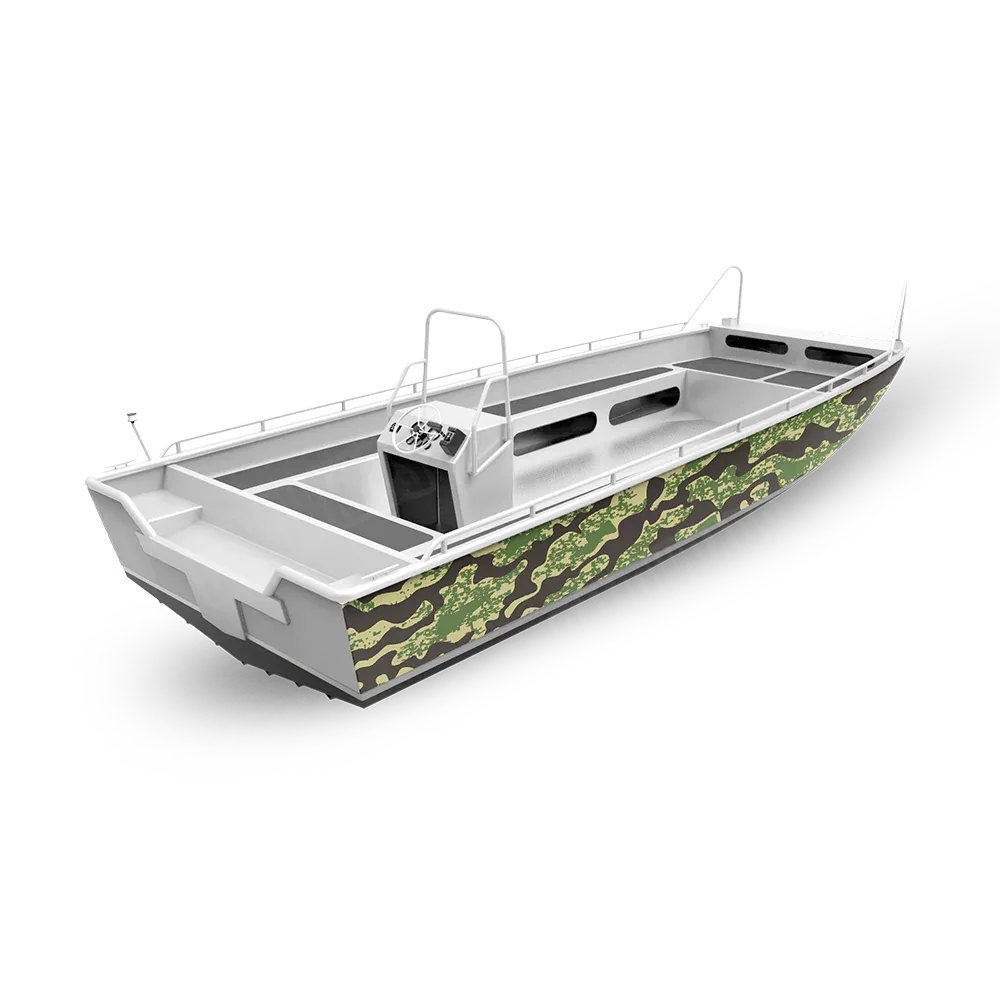 Compound Jungle Fishing Boat Wraps