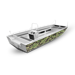 Compound Jungle Fishing Boat Wraps