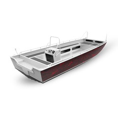 Compound Vampire Red Fishing Boat Wraps
